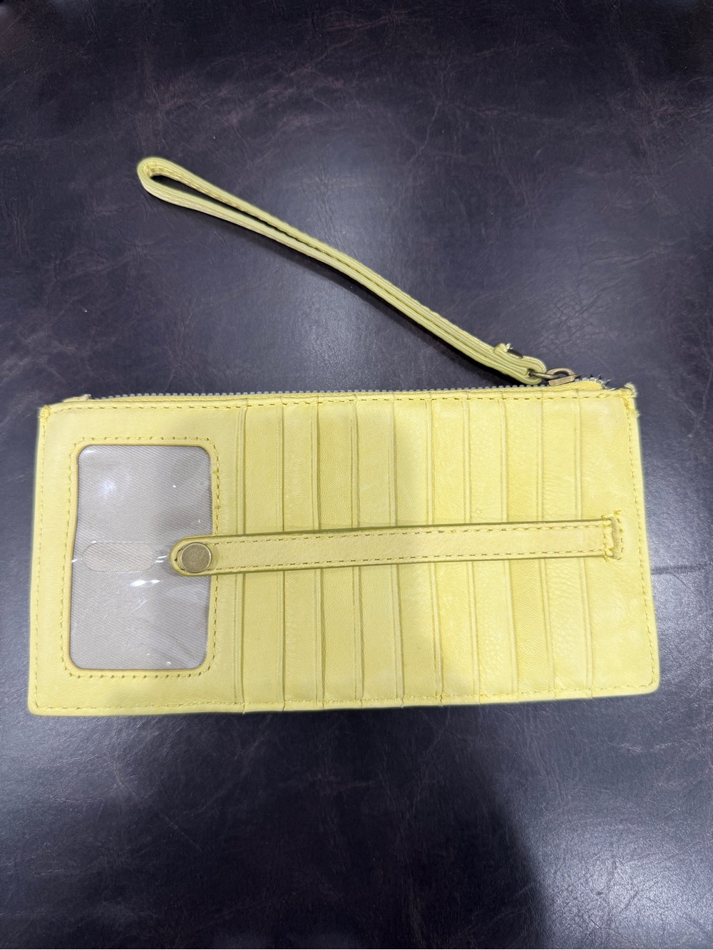 American Leather Co. Citrus YellowLeather Accessory